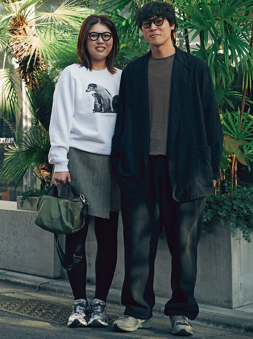 ピッチ幅が違えばコーデの印象はどう変わる？10者10様のボーダーの着こなしをスナップで - 2枚目の画像