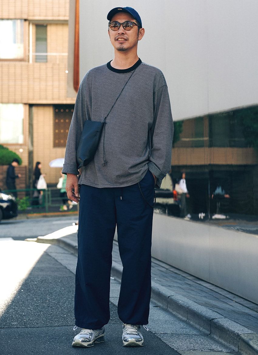 ピッチ幅が違えばコーデの印象はどう変わる？10者10様のボーダーの着こなしをスナップで - 3枚目の画像