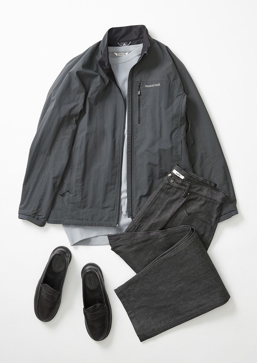【ユニクロ、ムジラボ、モンベル】最強コスパ！即戦力な“春アウター”を使ったモノトーンコーデ3選 - 1枚目の画像