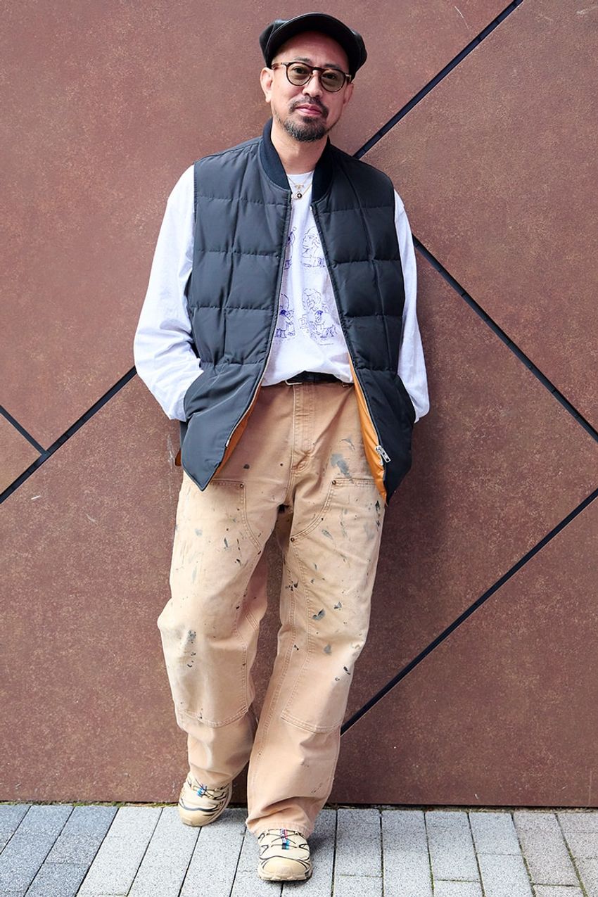 人気右肩上がり！「サロモン」のテックスニーカー、ファッション業界人はどう合わせた？ - 2枚目の画像