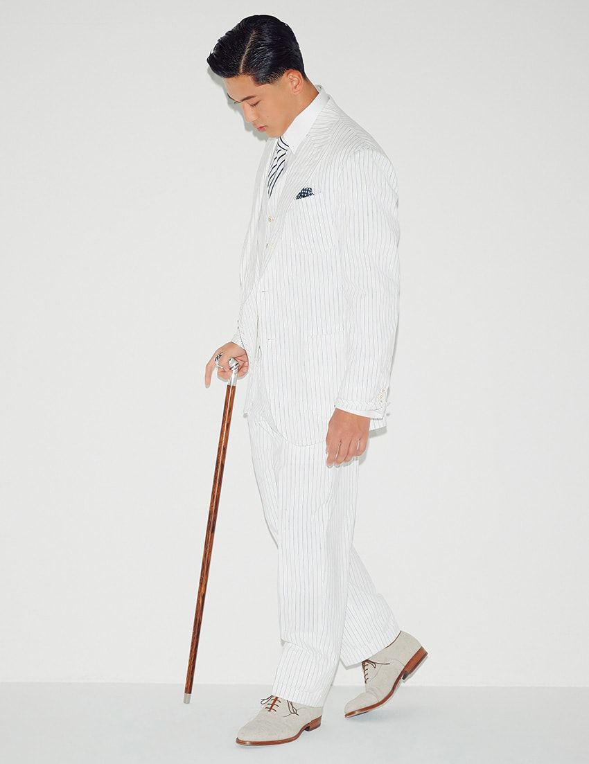 車いすテニスプレーヤー 小田凱人が纏う「ダンヒル」のスーツ。テーマは“Be Gentleman” - 4枚目の画像