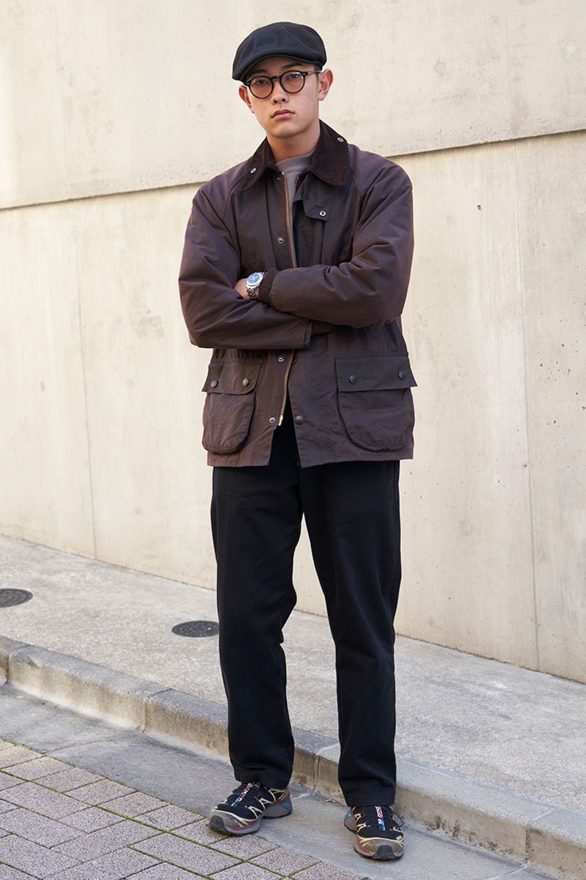 冬が終わっても頼りたい！春の「バブアー」スタイル、街角の3名に見る着こなしポイント - 2枚目の画像