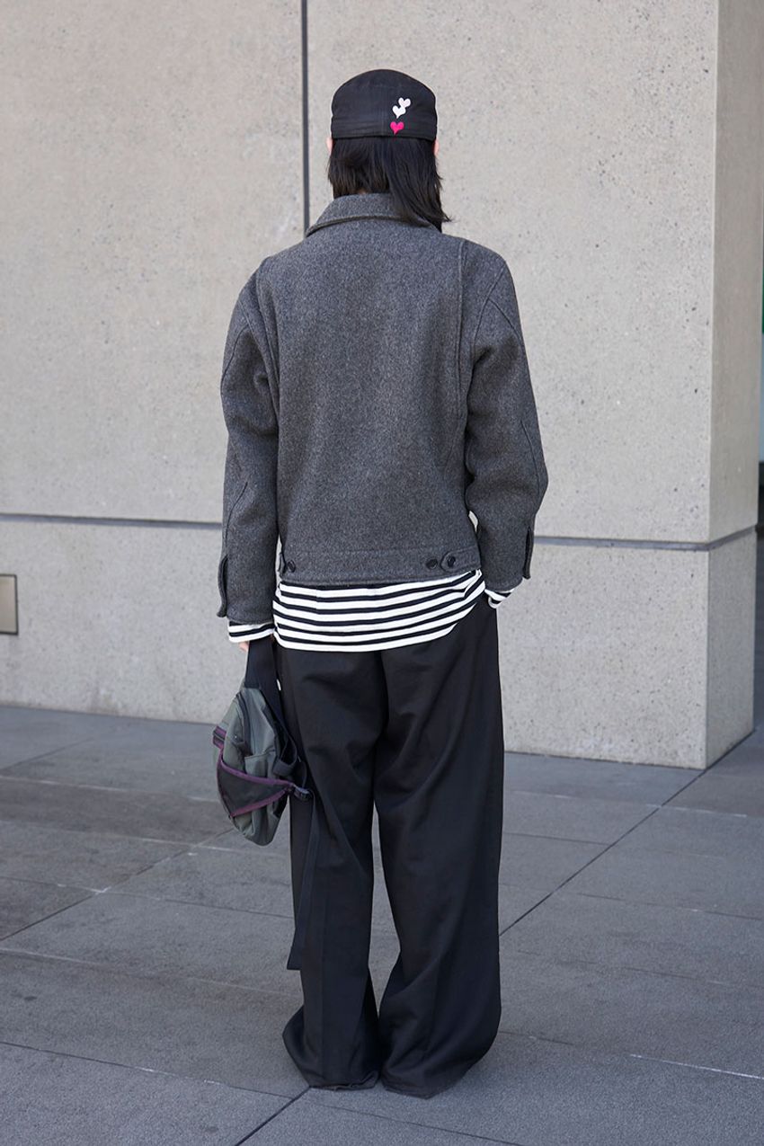 俺たちやっぱり“ワイドパンツ”派！細身パンツ人気を二分する今っぽい着こなしを街角スナップで - 6枚目の画像