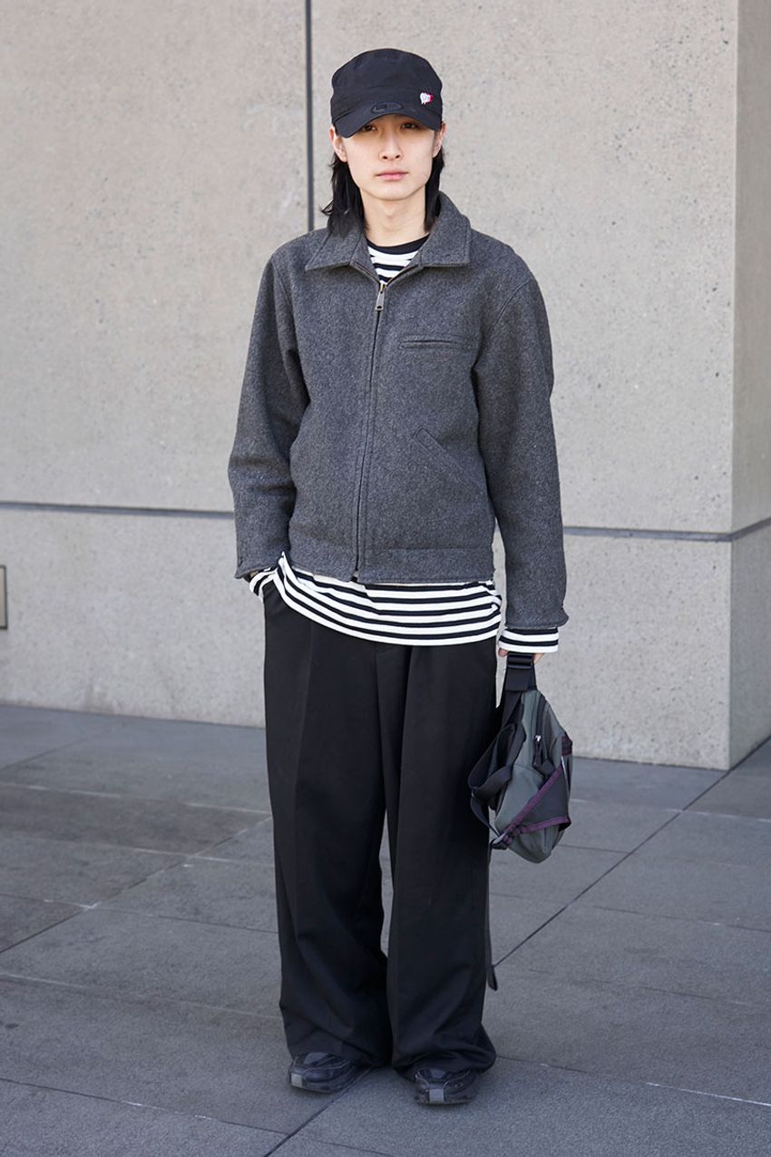 俺たちやっぱり“ワイドパンツ”派！細身パンツ人気を二分する今っぽい着こなしを街角スナップで - 5枚目の画像