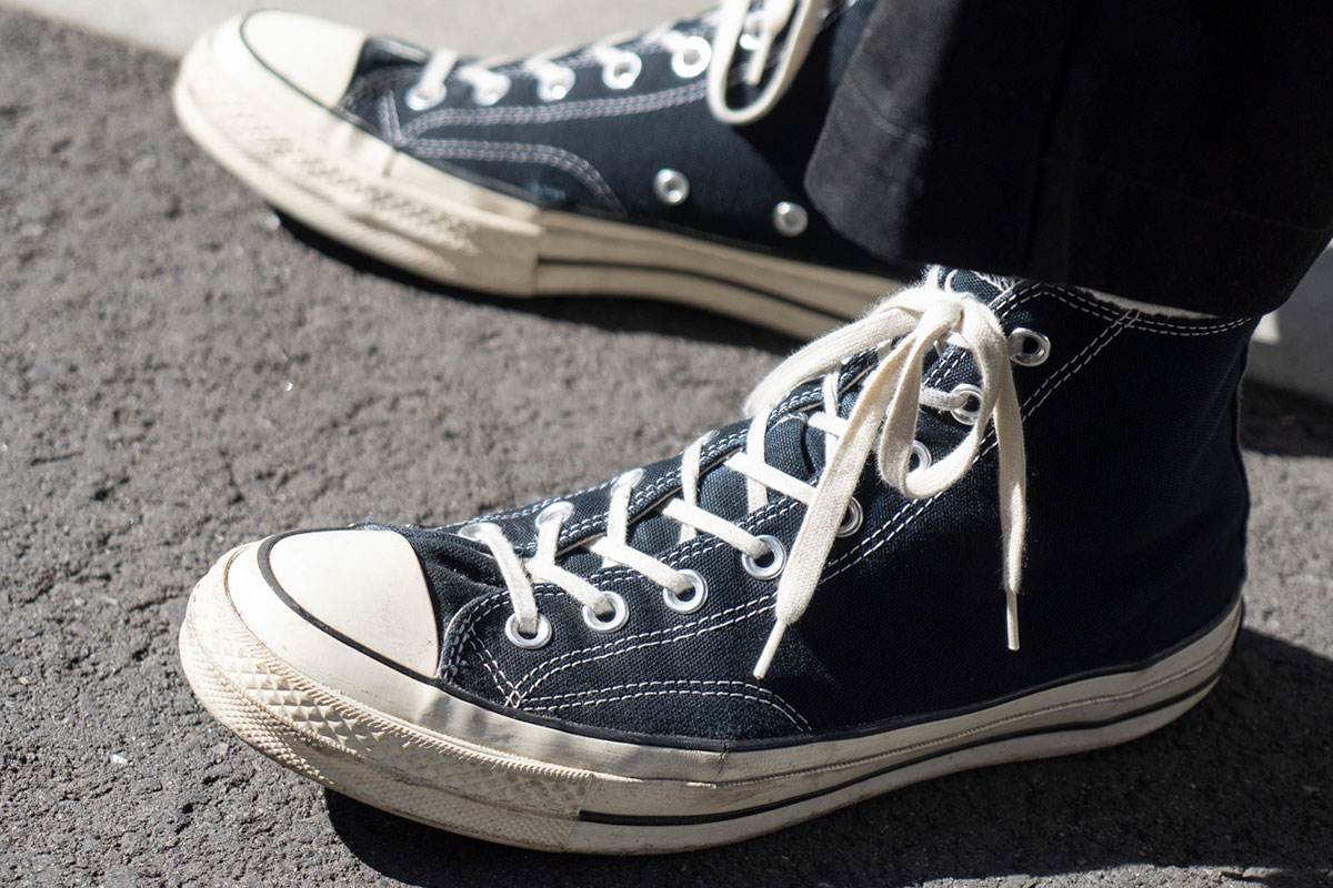 【春夏★まとめ売り】13着セット Mサイズ コーデ CONVERSE T Λ E｜CONVERSEのスニーカーを使ったコーディネート - WEAR