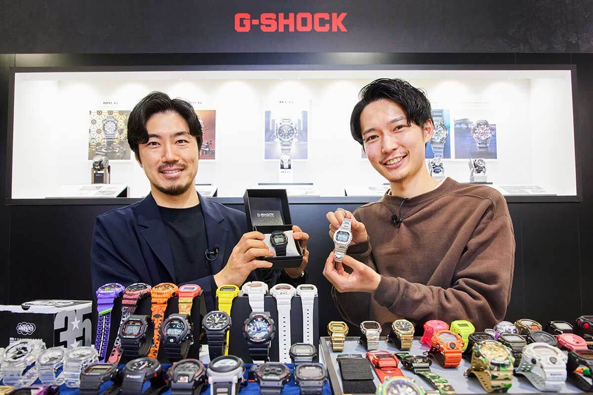 累計出荷本数1億5000万本。究極のタフ時計「Gショック」の歴史を100の