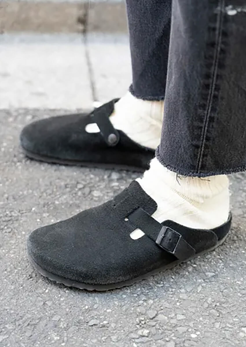 ビルケン ボストン　黒 Boston / ボストン スムースレザー ブラック | BIRKENSTOCK