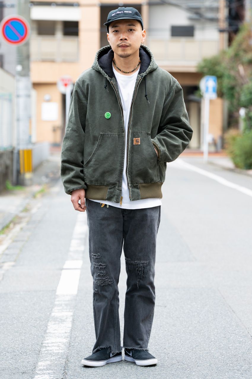 【最新版】春の“街角リーバイスナップ”3選！洒落者たちが選んだブラックデニム、スタプレetc. - 2枚目の画像