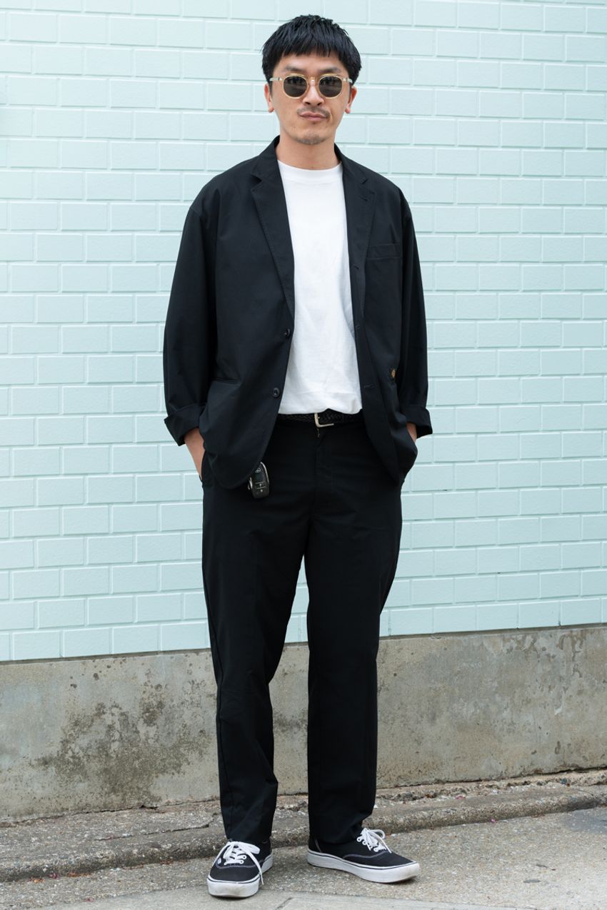 街角で調査！野村訓市謹製“ディッキーズのスーツ”、実際みんなどう着こなしてる？ - 2枚目の画像