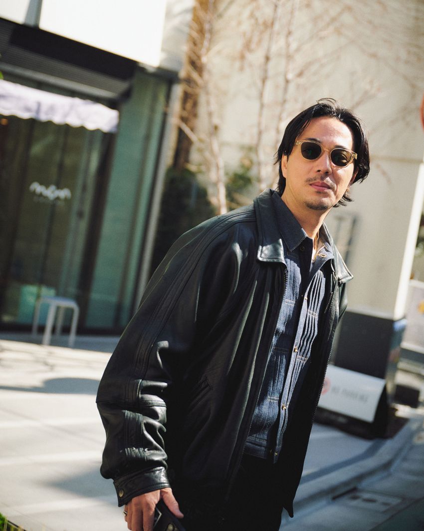 「19SO」鈴木真悟さんのプライベートに突撃パパラッチ！リアル私服はレザー古着、Gジャンetc. - 17枚目の画像