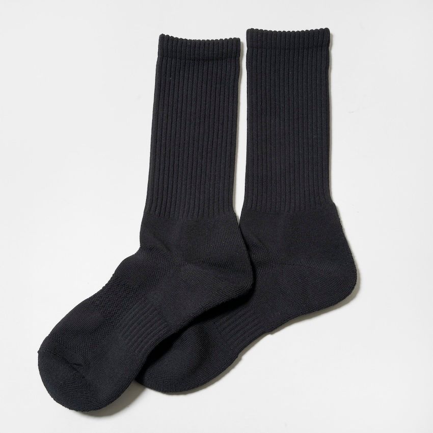 「ユニクロ」のリブソックス（菊池さん 私物）