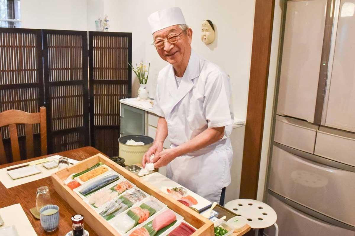 62歳で見習い修業、66歳で自宅に寿司屋開業｣元広告マンの驚くべき