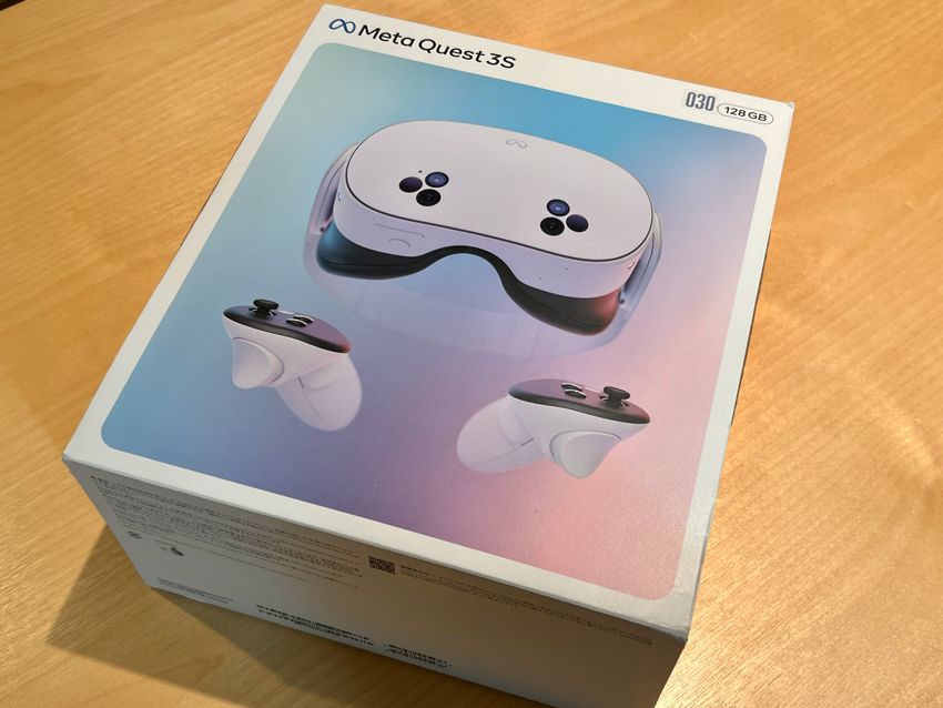 「Meta Quest 3S」4万8400円［128GB］、6万4900円［256GB］／Meta　https://www.meta.com/jp/quest/quest-3s/