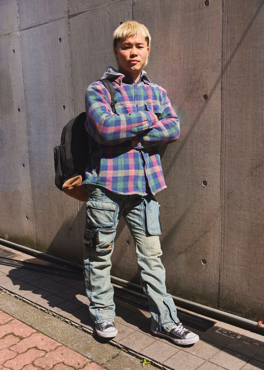 「私服見せてください」那須川天心に突撃パパラッチ！古着デニム、クロムハーツ仕様のスニーカーを愛用中だった - 36枚目の画像