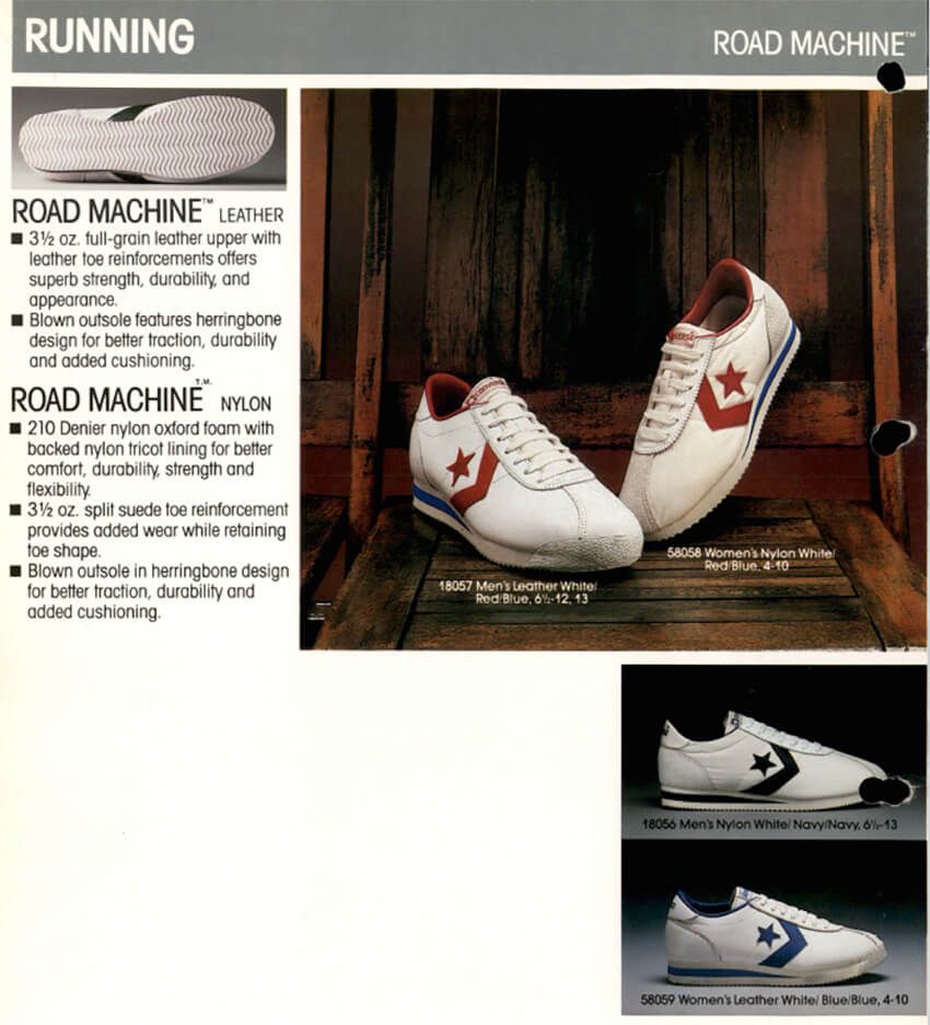知る人ぞ知るコンバースのランニングシューズ「ロードマシン」が再誕！その魅力を深掘り - 2枚目の画像