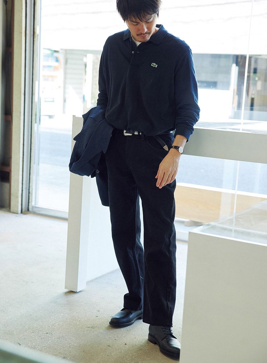 スラックス感覚ではく！“ブラックデニム”ならきれいめもカジュアルも一挙両得 - 5枚目の画像