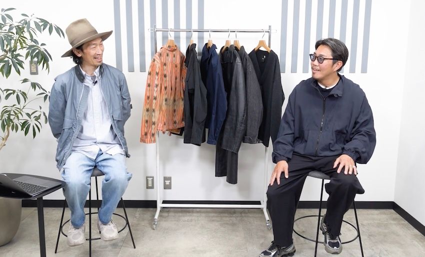 ［左］原 亮太●OCEANS統括編集長。’79年生まれ。落語好きな愛知県出身者。現在は息子とともにバスケに夢中！［右］菊池陽之介●’79年生まれ。スタイリスト熊谷隆志氏に師事し、2004年に独立。息子とキャンプへ行くことが今の生き甲斐。