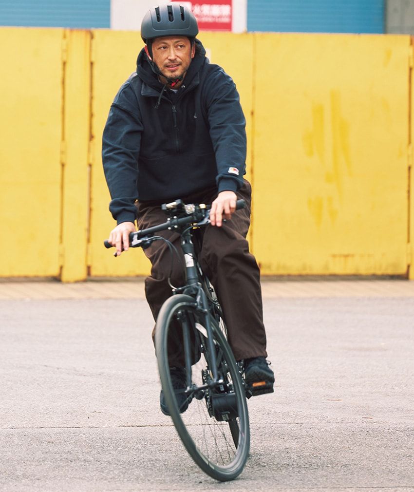 ホンダ開発の「スマチャリ」は“後付け”で自転車を電動化。池内博之さんが興味津々で試乗！ - 4枚目の画像