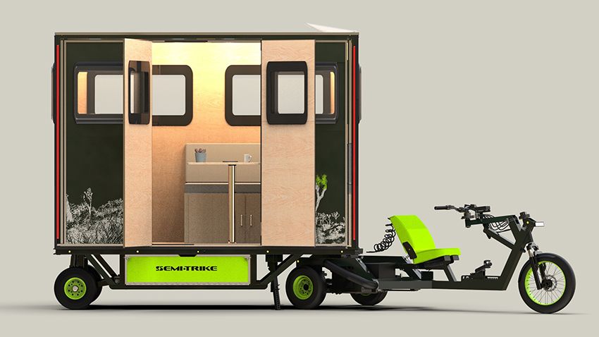 乗ってるだけでバズりそう！充電不要、足は使わない、部屋付きトライク……3台の新時代モビリティ - 13枚目の画像