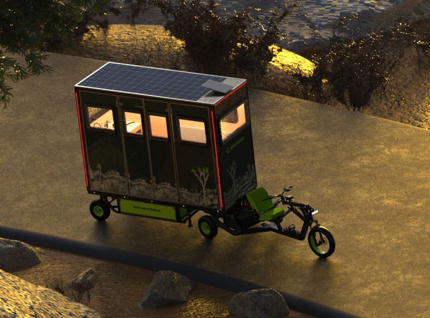 乗ってるだけでバズりそう！充電不要、足は使わない、部屋付きトライク……3台の新時代モビリティ - 14枚目の画像