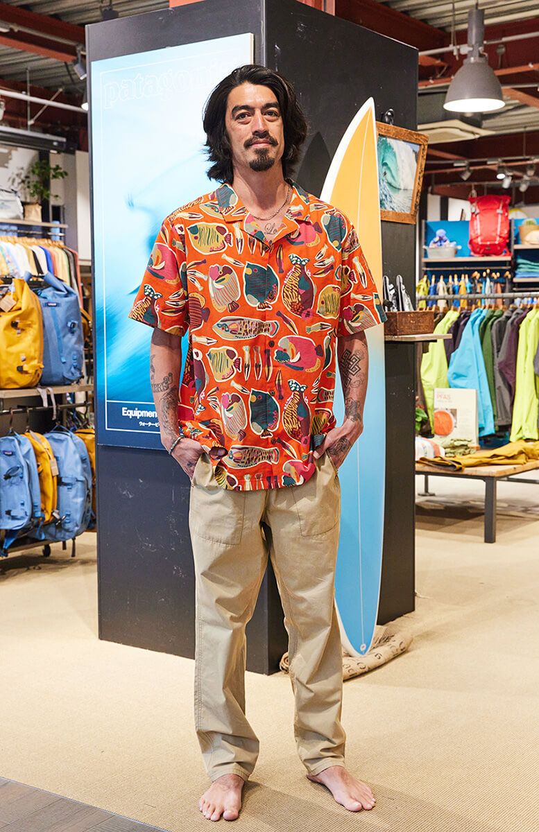 「メンズ・タイダル・スレッズ・キャンプ・シャツ」 1万9800円／パタゴニア（パタゴニア日本支社 カスタマーサービス　0800-8887-447）