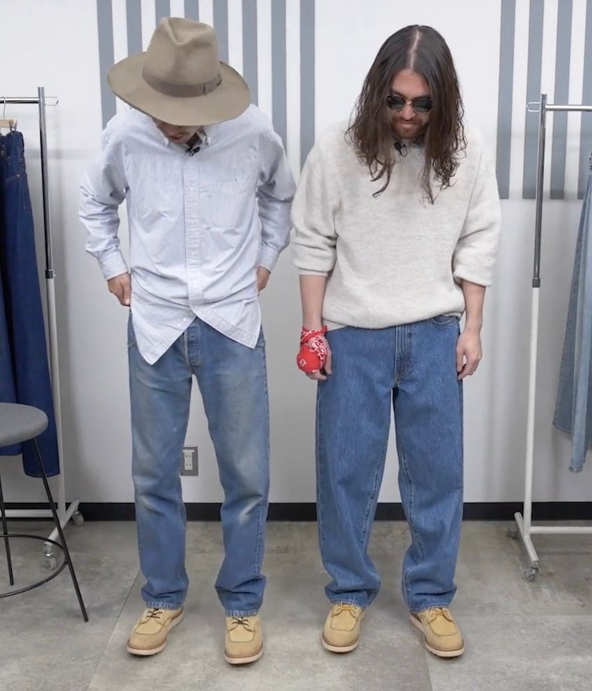 【リーバイス2025春】新品番555、旬の568＆578、王道517。注目デニムをシルエット別に試着検証！ - 6枚目の画像