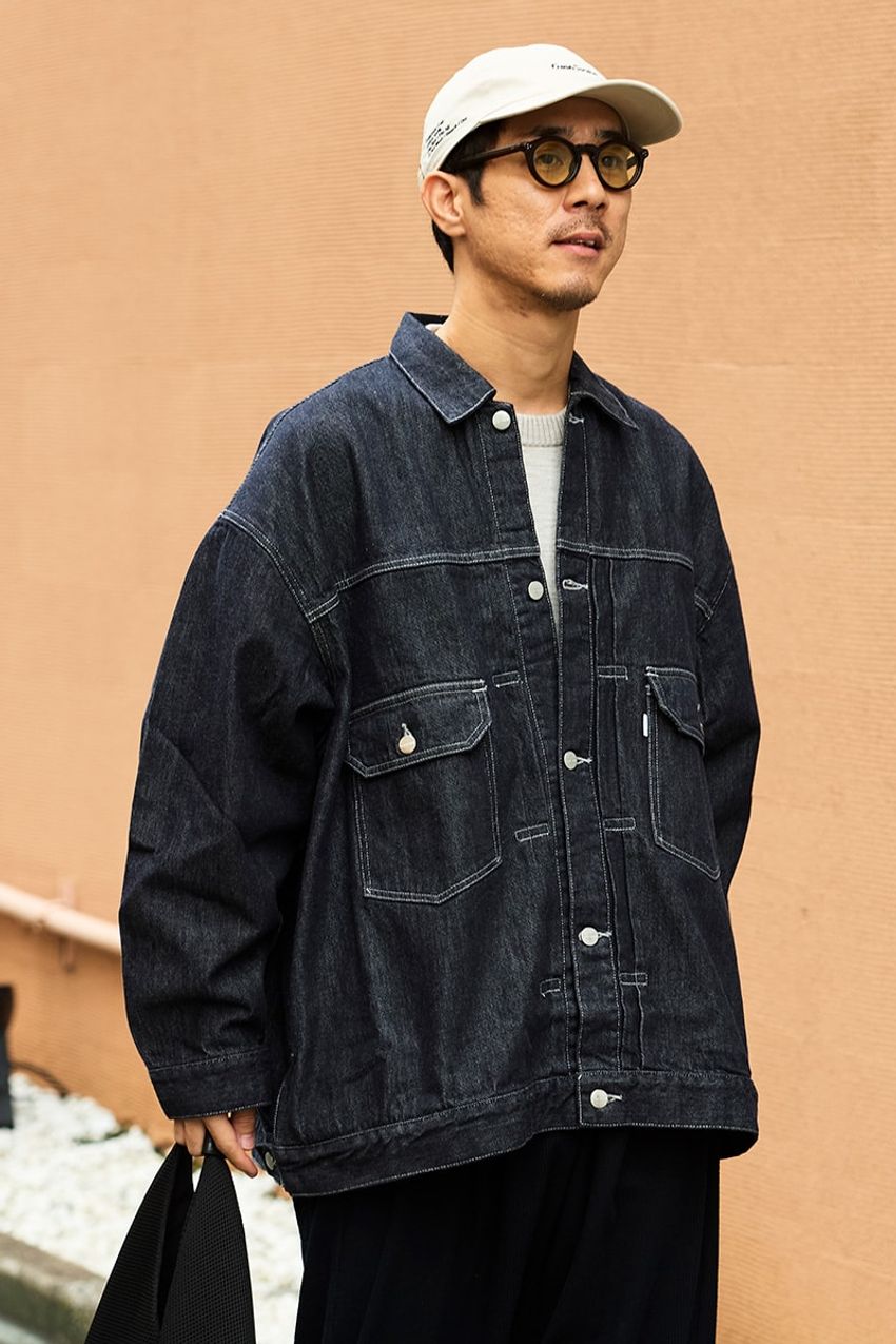 Gジャンを“ゆったり”と今っぽく着たい人へ。狙い目ブランドを街角スナップでピックアップ！ - 3枚目の画像