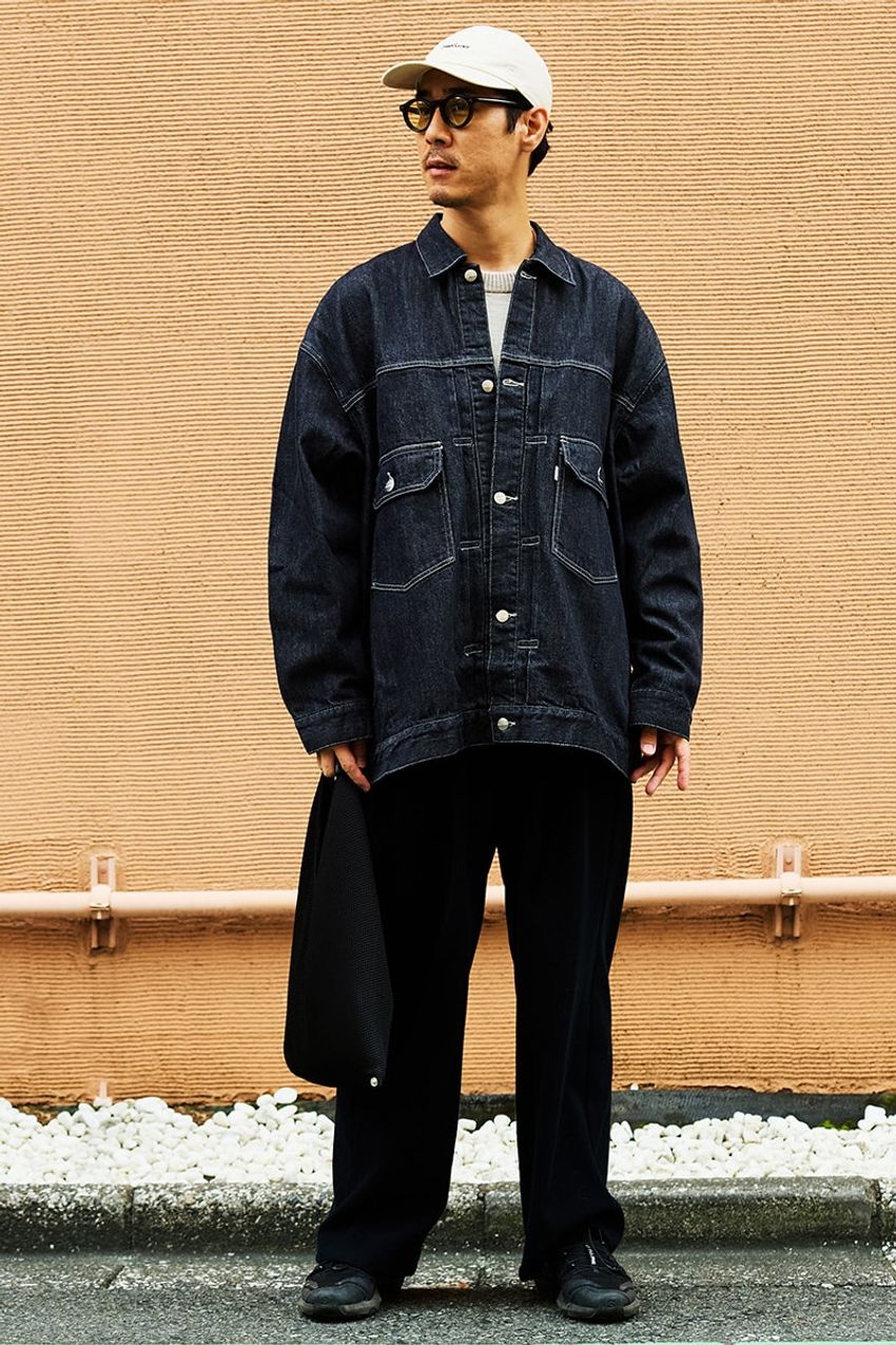 Gジャンを“ゆったり”と今っぽく着たい人へ。狙い目ブランドを街角スナップでピックアップ！ - 2枚目の画像