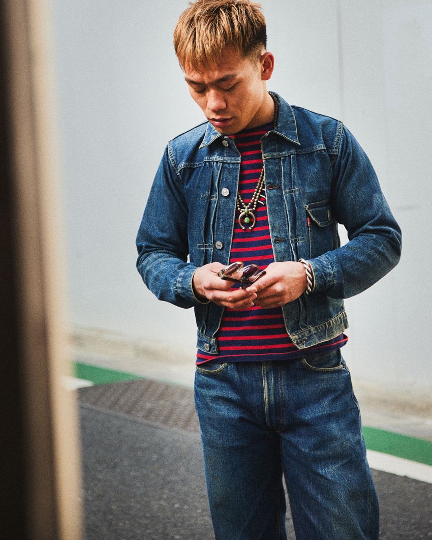 愛用デニムはリーバイス“501Z XX”、“506XX”…WBA世界王者・堤 聖也をパパラッチ！古着愛も世界クラスだった - 50枚目の画像