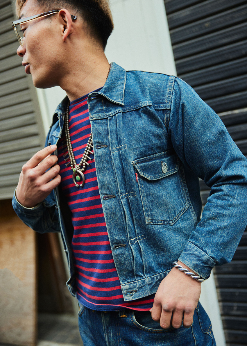 知也 愛用デニムはリーバイス“501Z XX”、“506XX”…WBA世界王者・堤 聖也を