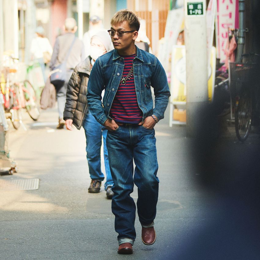 愛用デニムはリーバイス“501Z XX”、“506XX”…WBA世界王者・堤 聖也をパパラッチ！古着愛も世界クラスだった - 34枚目の画像