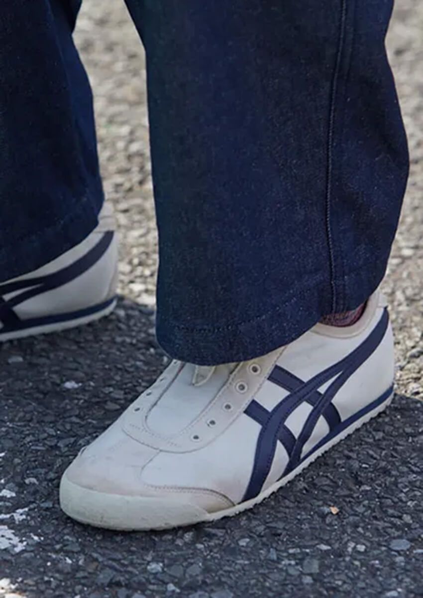 ローテクスニーカーに「オニツカタイガー」という選択肢！洒落た合わせ方を3人のスナップで学習 - 1枚目の画像