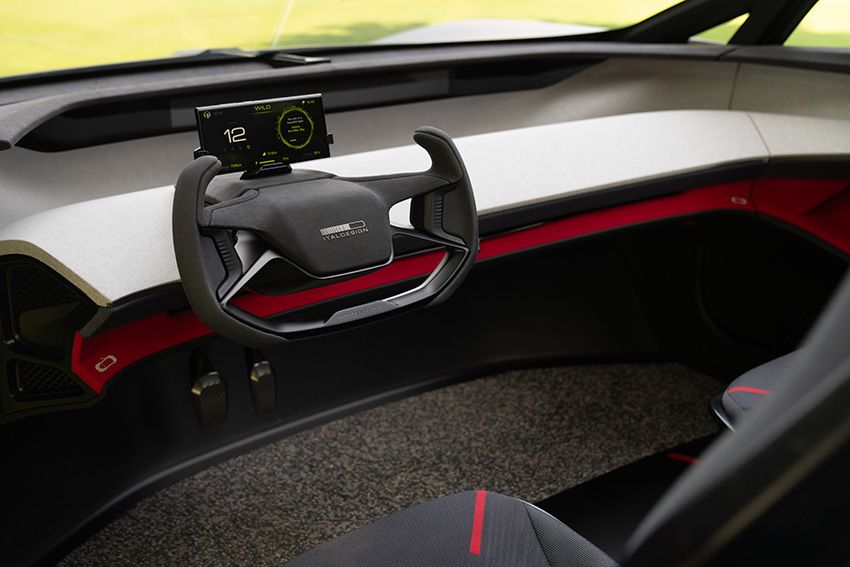 必要な時だけ情報を表示するプロジェクションを備えたことで、ミニマルなインテリアデザイン。