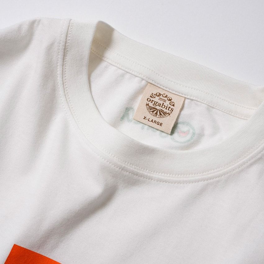 タグにも 「A little good things for the earth」とオーガビッツの思いが記載されている。