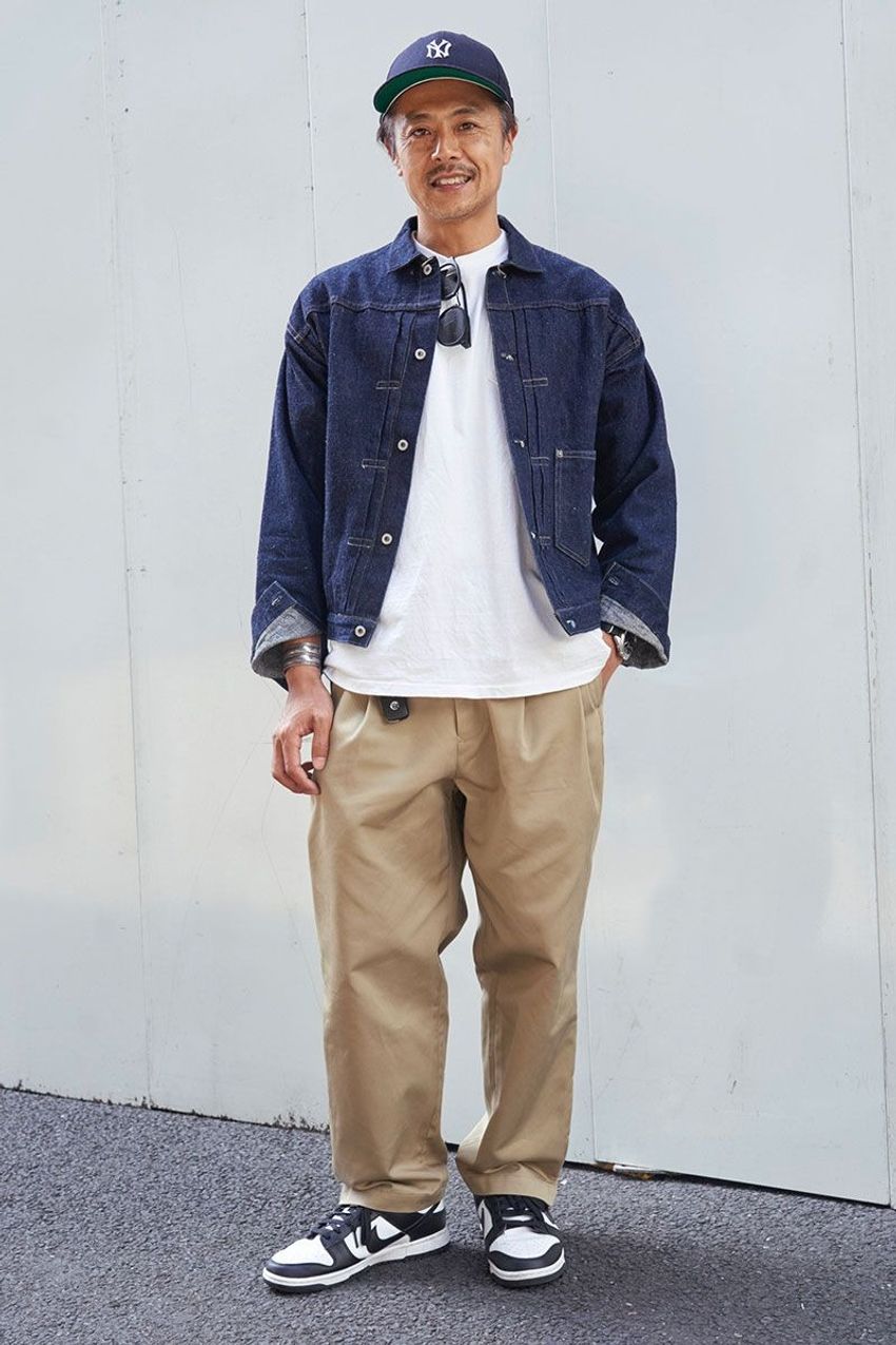 春の王道「Gジャン×ディッキーズ」を新鮮に！トレンドの“ワイドパンツ”をユニクロで【今週の人気記事TOP5】 - 5枚目の画像