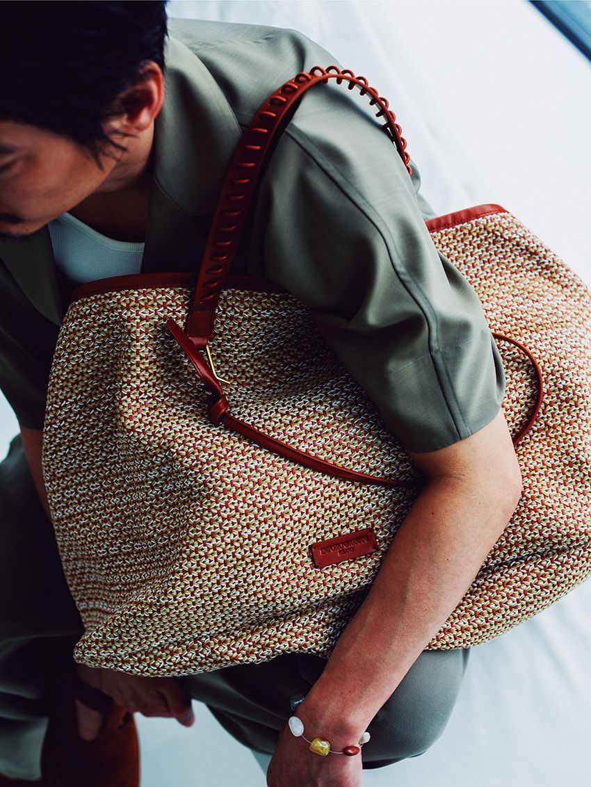 色彩豊かな「エンポリオ アルマーニ」の新作で、自然界のカラーパレットを纏う - 7枚目の画像