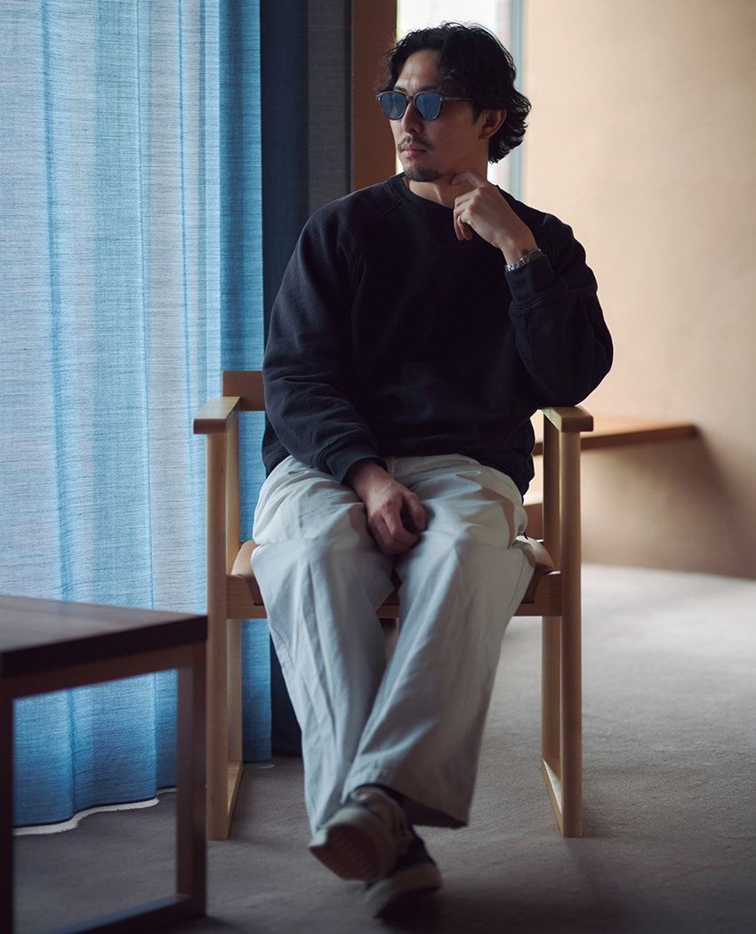 「シンプルなのに洒落てる」模範解答をアヤメ 今泉 悠さんが披露。秘訣は“自然体”なサーフマインド - 4枚目の画像