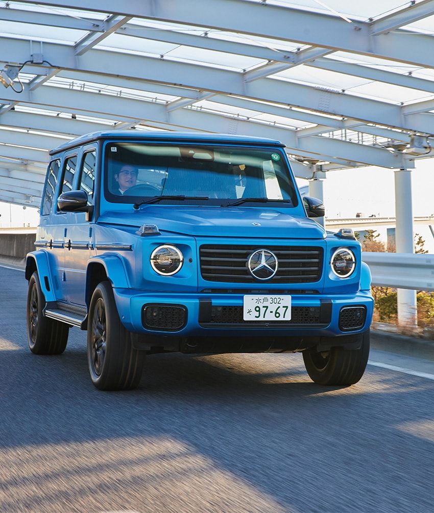メルセデス・ベンツ“電気のGクラス”を安東弘樹が忖度なしにレビュー「私も未経験の性能！」 - 9枚目の画像