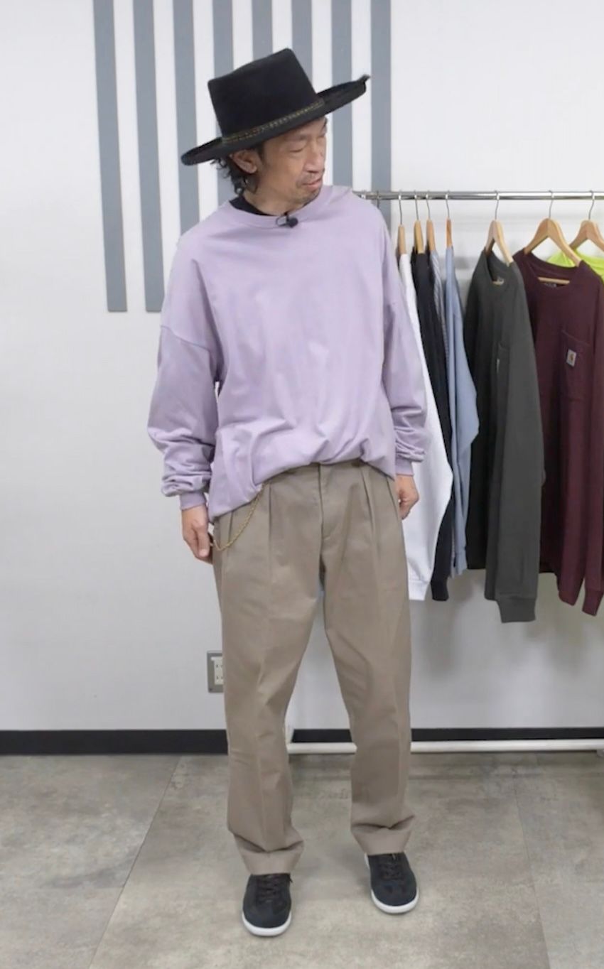 ネットで即ポチれる「無地ロンT」6選を試着検証！ ヘインズ、プロクラブ、アンフィーロetc. - 10枚目の画像