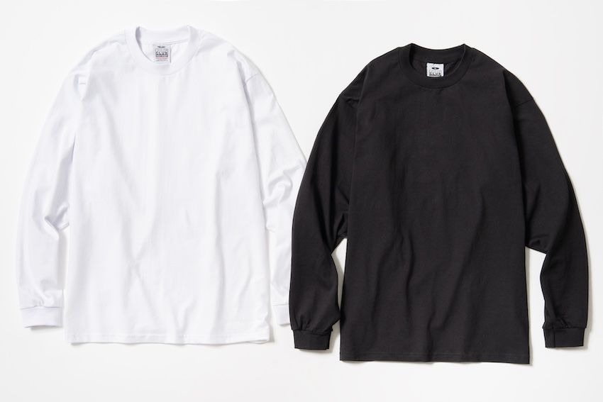 （写真左から）ロンT（ブラック） 2800円、ロンT（ホワイト） 2800円／ともにプロクラブ（グロウアラウンド 03-5489-4333）