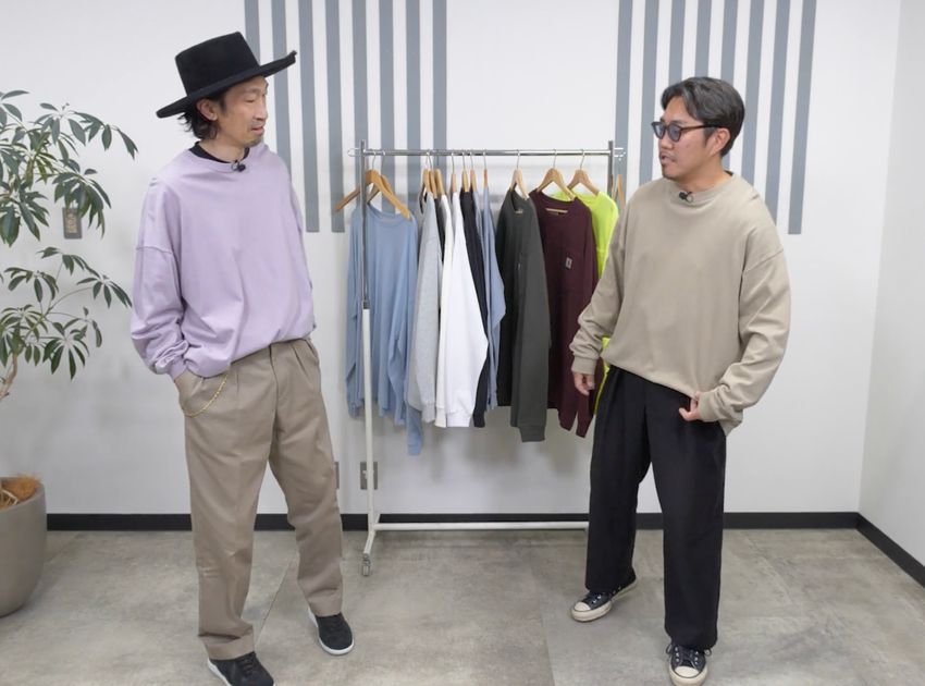 ネットで即ポチれる「無地ロンT」6選を試着検証！ ヘインズ、プロクラブ、アンフィーロetc. - 6枚目の画像