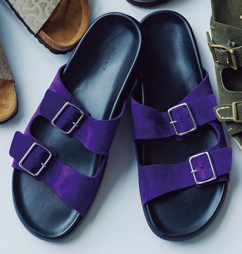 ラルフやビルケン、ロンハーマンetc. サンダルの絶対なる正解は“どこかを飾ったスエード”製 - 4枚目の画像