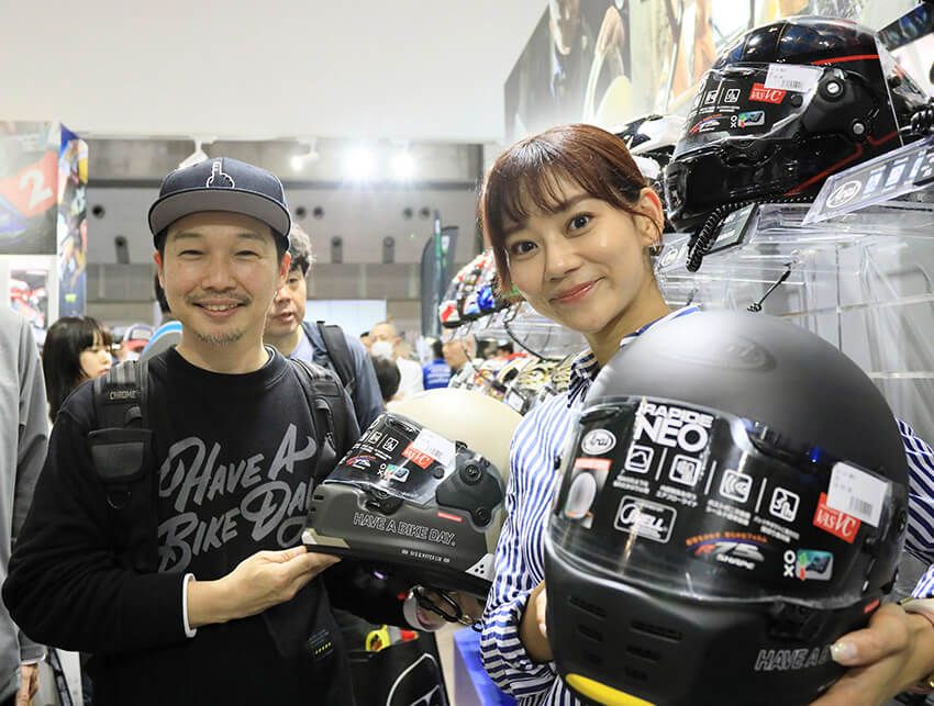 BMWからロイヤルエンフィールドまで！バイク好き女優が巡る「東京モーターサイクルショー」最前線 - 22枚目の画像