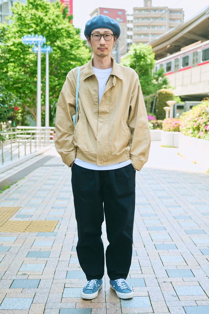 ジャケット、パンツ＝ともにフレッシュサービス