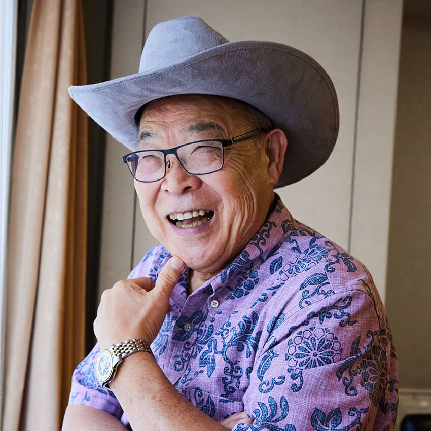 記者たちと一緒に「酒が飲みたい」と粋なアイスブレイクで会見の場をなごませた吉田氏。