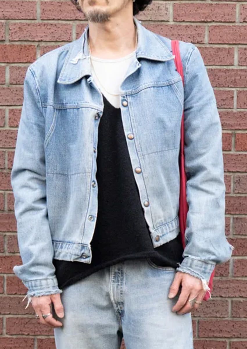 デニムを今着るなら薄色Gジャンがキブン！お洒落と軽やかさを纏った3人のスナップ集 - 1枚目の画像