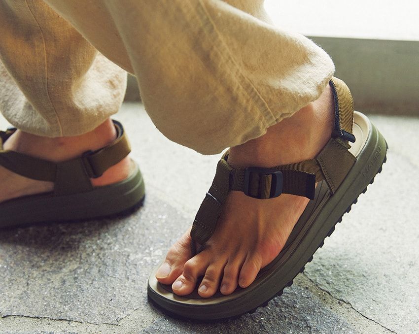 1万4300円/マリブサンダルズ(シードコーポレーション 054-282-2112)