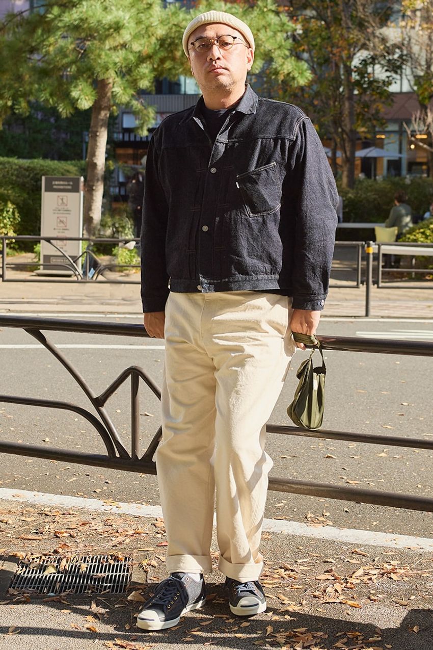 チャックテイラーもいいけど、「コンバースはジャックパーセル派」な大人たち。街角で3名をスナップ！ - 4枚目の画像