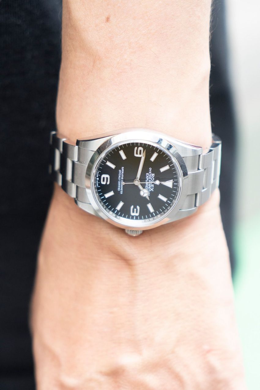 ロレックス「エクスプローラーⅠ」でTシャツスタイルを引き締める。三者三様の実践例 - 9枚目の画像