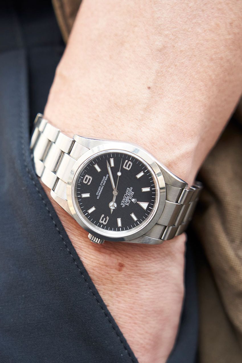 ロレックス「エクスプローラーⅠ」でTシャツスタイルを引き締める。三者三様の実践例 - 6枚目の画像